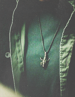 In a trashcan at some motel. I miss dean's neck :(