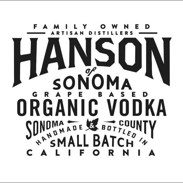 Hanson Of Sonoma™ is a family owned, small batch, award winning Vodka Brand. We use certified organic grapes and local ingredients to make a unique Vodka.