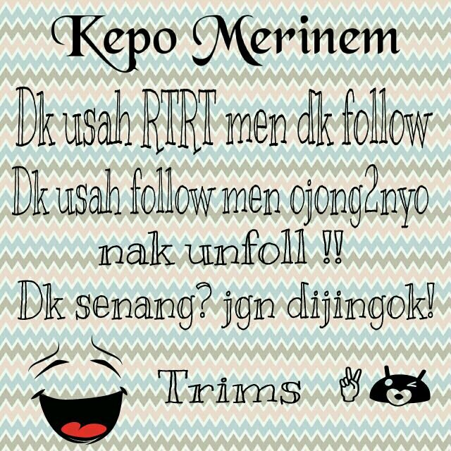 Payo jwb kepo2an kmi. dijamin seru recomended. Jgn ngaku wong merinem men blm follow twitter ini  :D