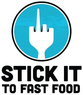 Sticking it to Fast Food to show them just how much we want Change. The youth want the Healthier Option!