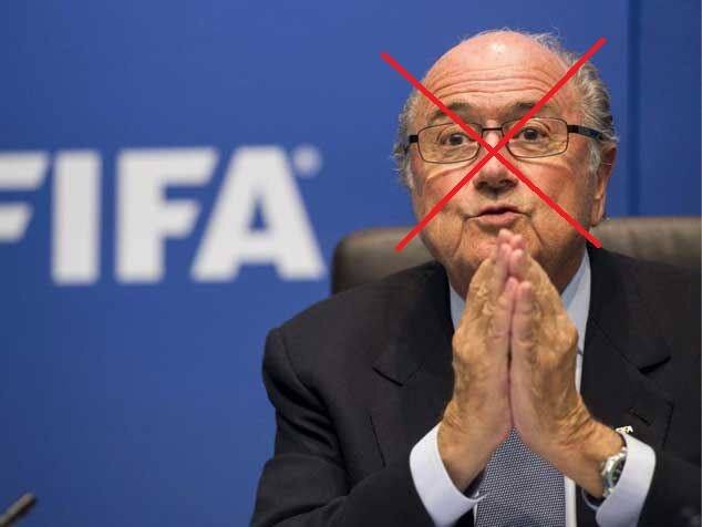 We want Joseph Blatter out of Football!! Follow if you're against Blatter.