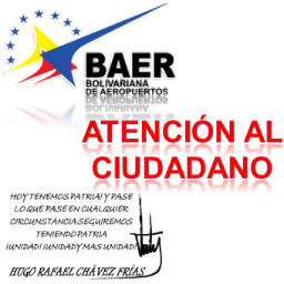 Cuenta Oficial Oficina Atención al ciudadano BAER. Ente adscrito al Ministerio del Poder Popular para Transporte Acuático y Aéreo.