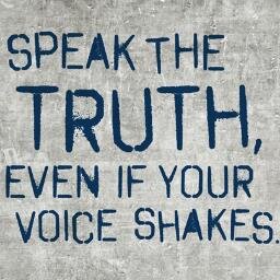 The truth hurts but hiding the truth hurts even more...
