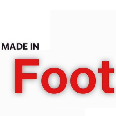 made in foot