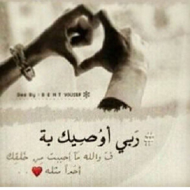‏آخشى عليك من كل شي .. ربي آحميہ آينمآ كآن .. وَ آبعد عنہ كل مآ يؤذيہ وَ مآ يزعجہ وَ آحفظہ بعينك التي لآ تنآم ربي أستودعتك قلبه وروحه فحفظه لي