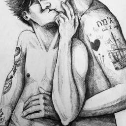 La línea de bromance se cruza cuando se mira a los ojos con tanto amor que siente su alma.