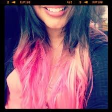 Amo el cabello pintado al estilo carliforniano