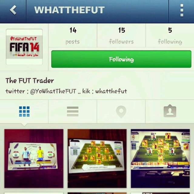 FMCMB - Follow Me For Some FUT Trading Tips .. Please Shoutout .. instagram : whatthefut .. kik me : iBarookSRT8