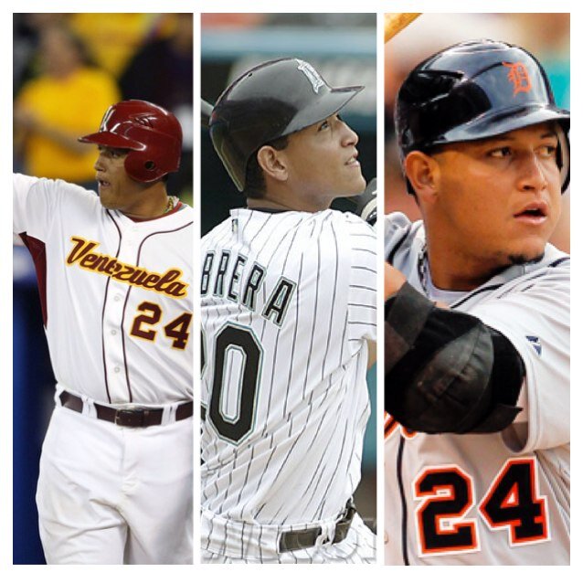 2012-2013 AL MVP | 2012 Triple Crown Winner | 3x Batting Champ | 2x Home Run Champ | 2x RBI Champ | 8x All Star | 5x Silver Slugger | 2003 World Series Winner |