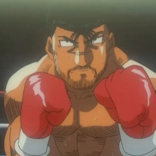 The fists of a champion are heavy.