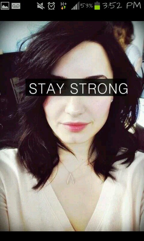 how can I stay strong when you break me everyday