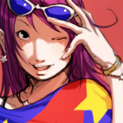 A psychic fighting goddess who just happens to be a popstar! I also have a fancy for Kyo Kusanagi.. but that's a secret! 
     Dating: @ScionOfTheFlame ^-^