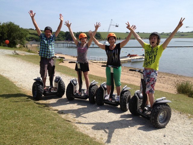 Segway Adventure tour around a 3 and a half mile lakeside path, woodland trails, racing on a sandy beach and slaloming. Huge fun! Amazing views.