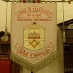 Lodge of Allegiance No.6000 in the Province of Warwickshire. Meeting at Masonic Hall, Mill Street, Sutton Coldfield.
