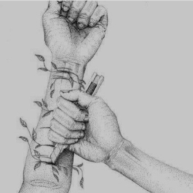 The human skin can be hard to live in. That's why most of us tear it open.