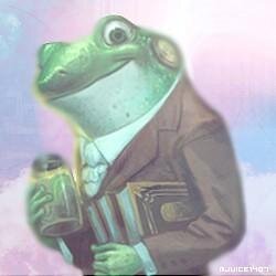 Hello, I am Charlie Charming. Call me Froggy, I'd prefer it. :)  I love collecting books! — Do either of you take flies with your tea?