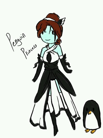 Meet the awkward princess of Penguins who hides in the Ice Kingdom…mostly from Ice King…