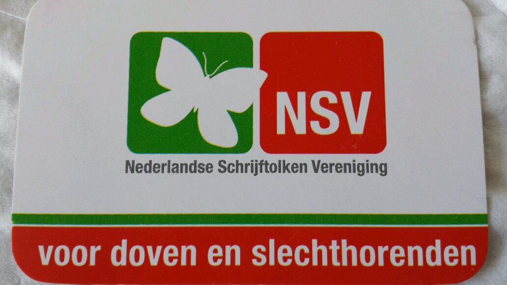 Beroepsvereniging voor en door schrijftolken te Nederland!