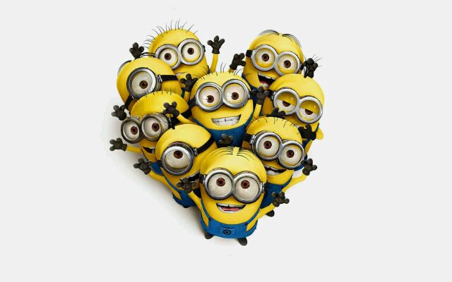 Gru,Lucy,Margo,Edith,Agnes,Dr.Nefario,Minions