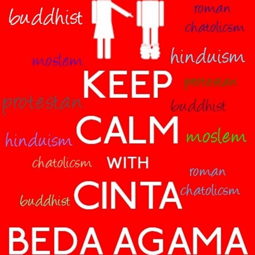 CINTA BEDA AGAMA (@CintaBedaAgama_)  Twitter