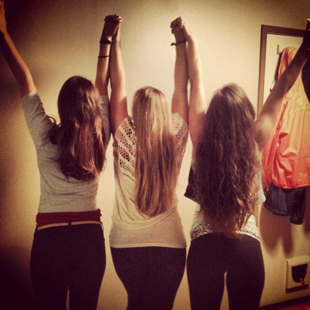 Trio anon account! Follow us we follow back  #collegelife