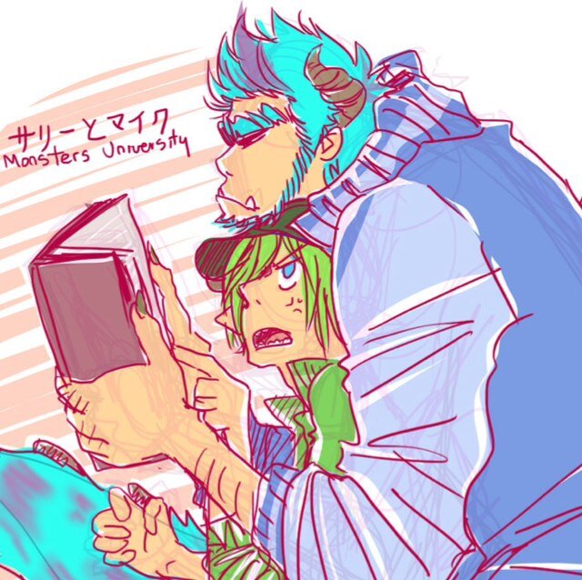 Im a Sullivan and therefor I must be a great scarer. #MonsterUniversityRP #GaySully My Little Shit : @Mike_Wazow {Human AU}