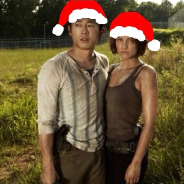 I'm Glen's little friend. I dont work much, just watch Glen fight off the walkers. But I do get busy when Maggie is around.