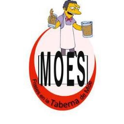 Moe Szyslak propietario dueño de la Taberna de Moe,ven y entérate de lo ultimo