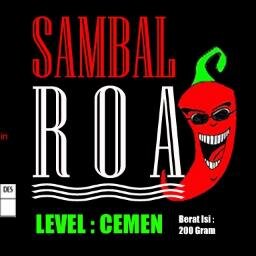 RoaSambal's profile picture. Sambal cita rasa khas sulawesi utara, Gorontalo dengan berbagai level pedasnya