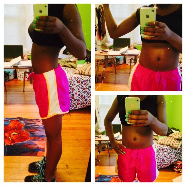 Recovering from wrist and ankle injuries. Training for Cheerleading. Freshmen in college. *AVI is me*