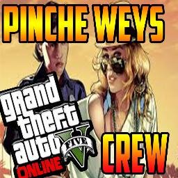 PincheCrew's profile picture. Twitter oficial de la crew ``Pinche Weys Crew´´ en GTA V Online. Contacto: pincheweyscrew@hotmail.com