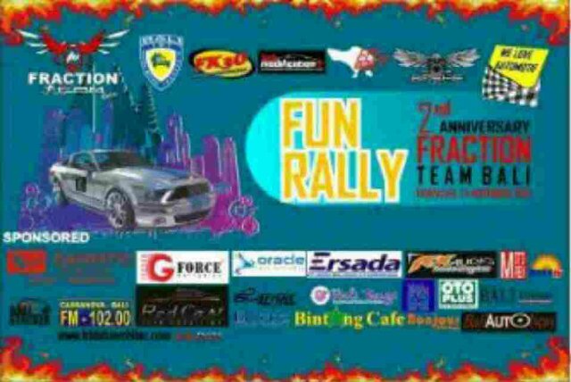 FRACTION CAR & BIG BIKE TEAM BALI Adalah KOMUNITAS MOBIL DAN MOTOR BESAR YANG TERBENTUK ATAS DASAR KEBERSAMAAN & KEKELUARGAAN !!