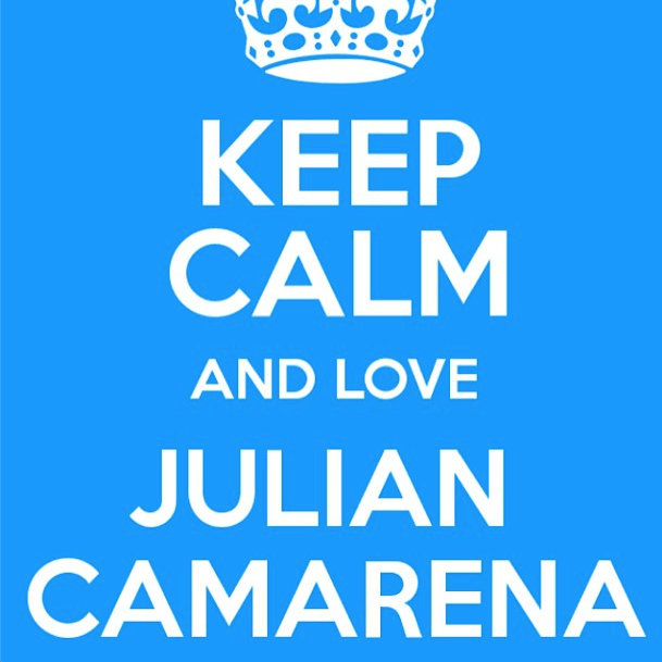 Loving @juliancamarena 's music!! His voice is so smooth and beautiful :) #hesanangel