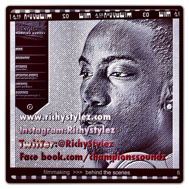 Caribbean Swagger and Stylez that continues to develop trends and  setting techniques,the obvious choice is RichyStylez of Champions $oundz  ....