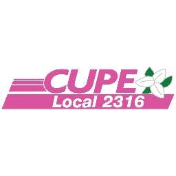 CUPE Local 2316 is the Bargaining Agent for Workers at the Children's Aid Society of Toronto.