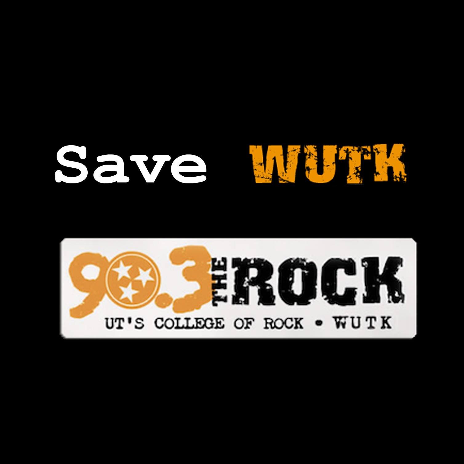 SAVEWUTK's profile picture. We are students raising money for Knoxville's local radio station 90.3 WUTK. They are a non profit that isn't funded by the University and needs your support!