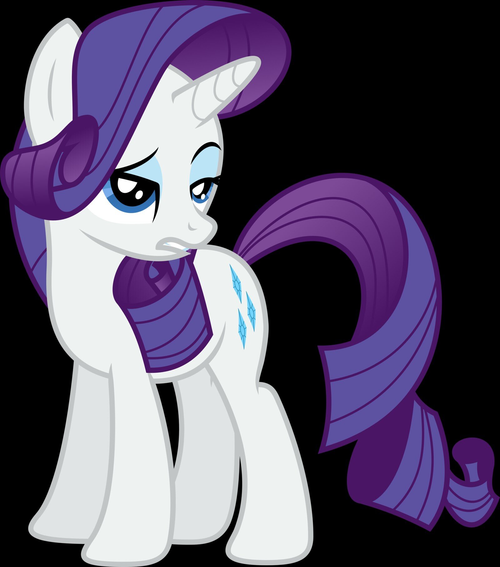 My name is Princess Rarity♥ It's so hard to look pretty! Single 15 #RP #NoLongerR34 (started Roleplaying again)