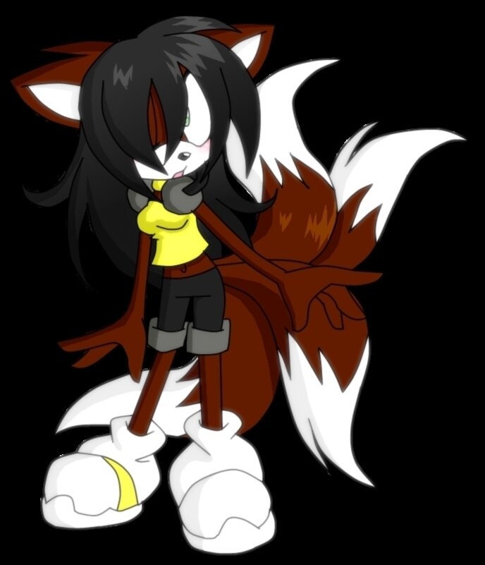 Just because I'm a dark color, doesn't mean I'm evil. I'm a loyal fox that will help her friends. I don't like to fight, and I love this world!