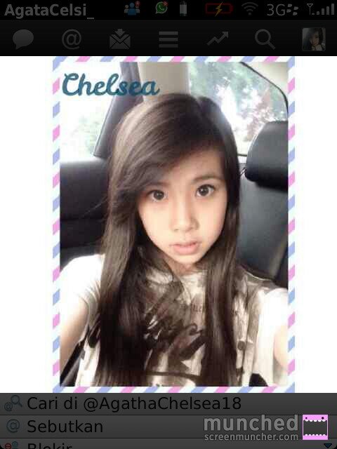 @agathachelsea18 | RESMI by @CherylCein ALWAYS SUPORT@AgathaChelsea18 | now and forever In Hert | Chelsea is the best ....!!! | Love you @AgathaChelsea18