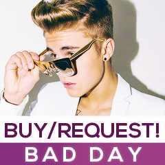 Bieber Source: Justin Updates, Believe Tour Updates, Justin Giveaways & Justin Promo. (Hacked at 14.6k sadly) BUY BAD DAY ON iTUNES!