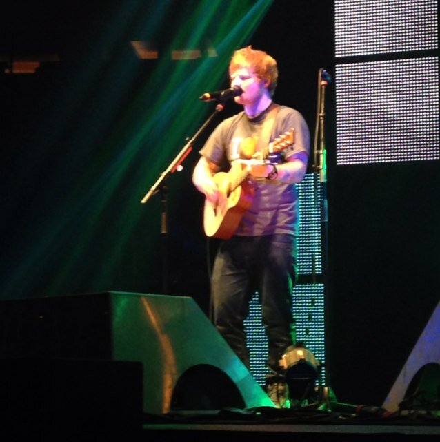 It's all about Ed Sheeran
