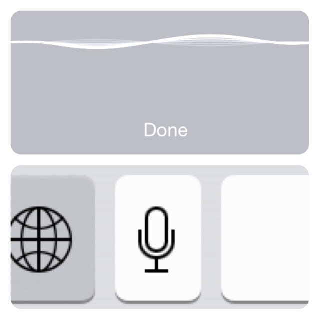 We mumble to Siri and see what she thinks we said