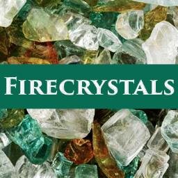 Eco-friendly, recycled glass pieces used in fireplaces and fire pits. #homeimprovement #interiordesign