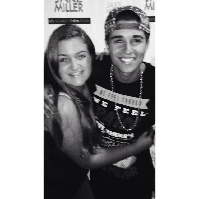 one time i met jake and i forgot to hug him