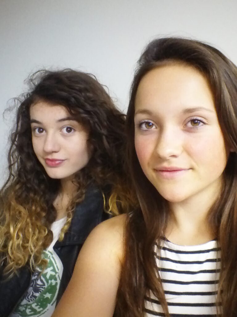 12 years old, tall, brown hair and interesting personality, follow and i'll follow back:)