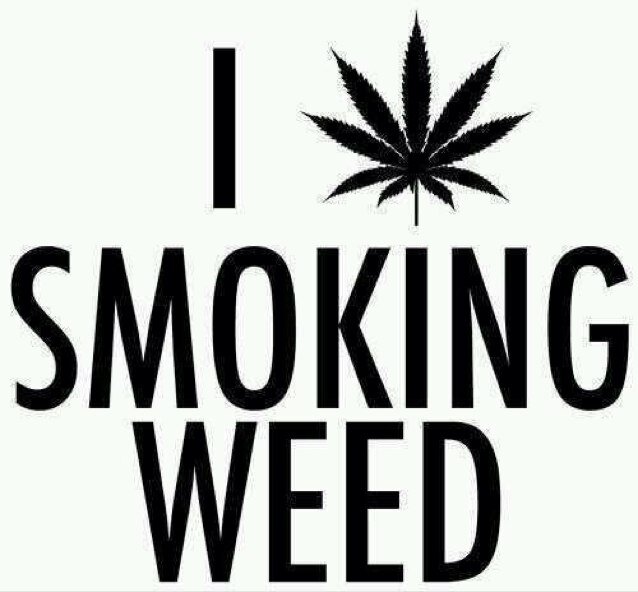 Dia a dia fumando marijuana. 420. Weed. One love.