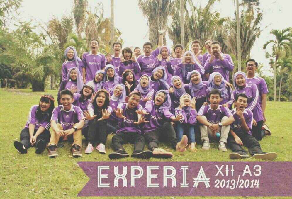 Pasukan ungu EXPERIA :3 XII IPA 3 Stetsa 2013/2014 | EXPERIA ON TOP!