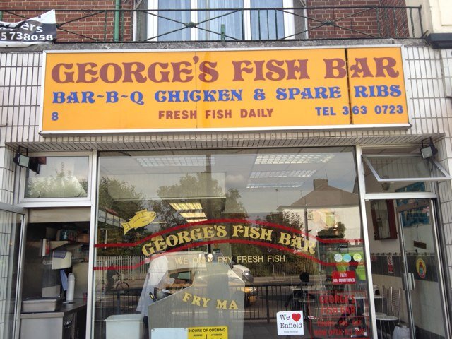 George's Fish Bar - freshest fish and chips in town 02083631133
