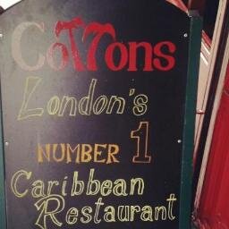 The ORIGINAL Cottons Restaurant in the heart of Chalk Farm, Camden Town.