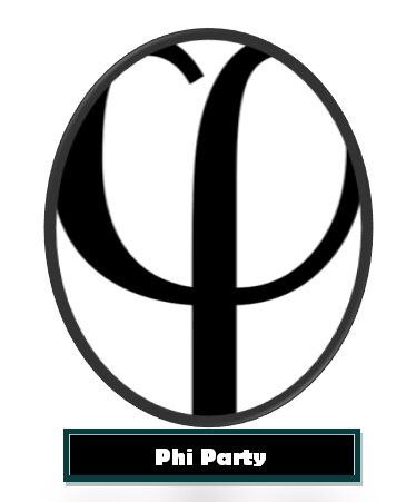 Cuenta oficial de Twitter de Phi Party, la nueva asociacion de la UCM dedicada al ocio, con un claro objetivo, traer la fiesta a Fisica, y expandirla.
